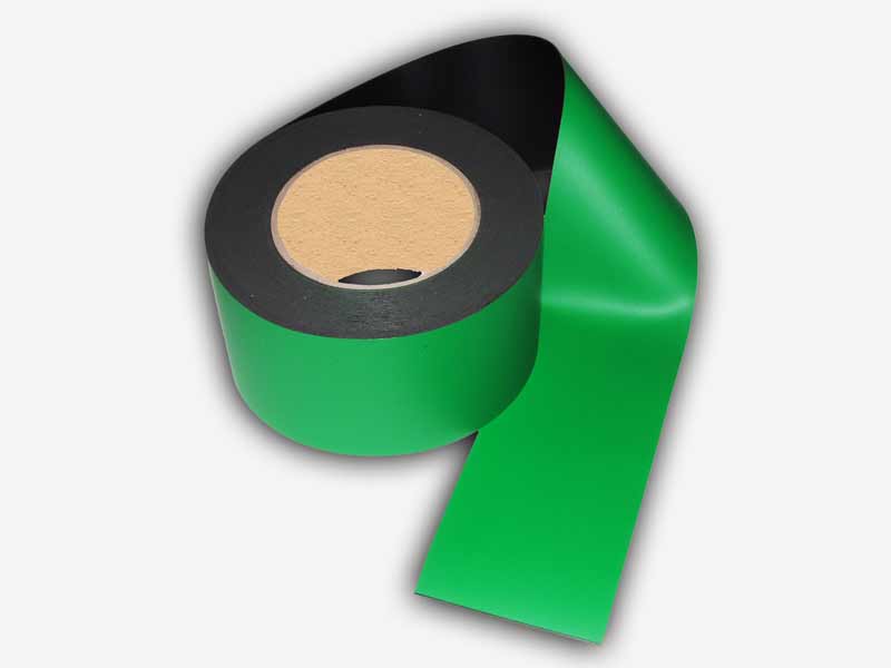 Magnetband grün 70 mm breit x 10 lfm
